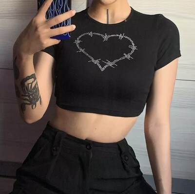 Heart Crop Top