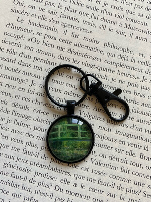 Portachiavi Monet "Il ponte giapponese"