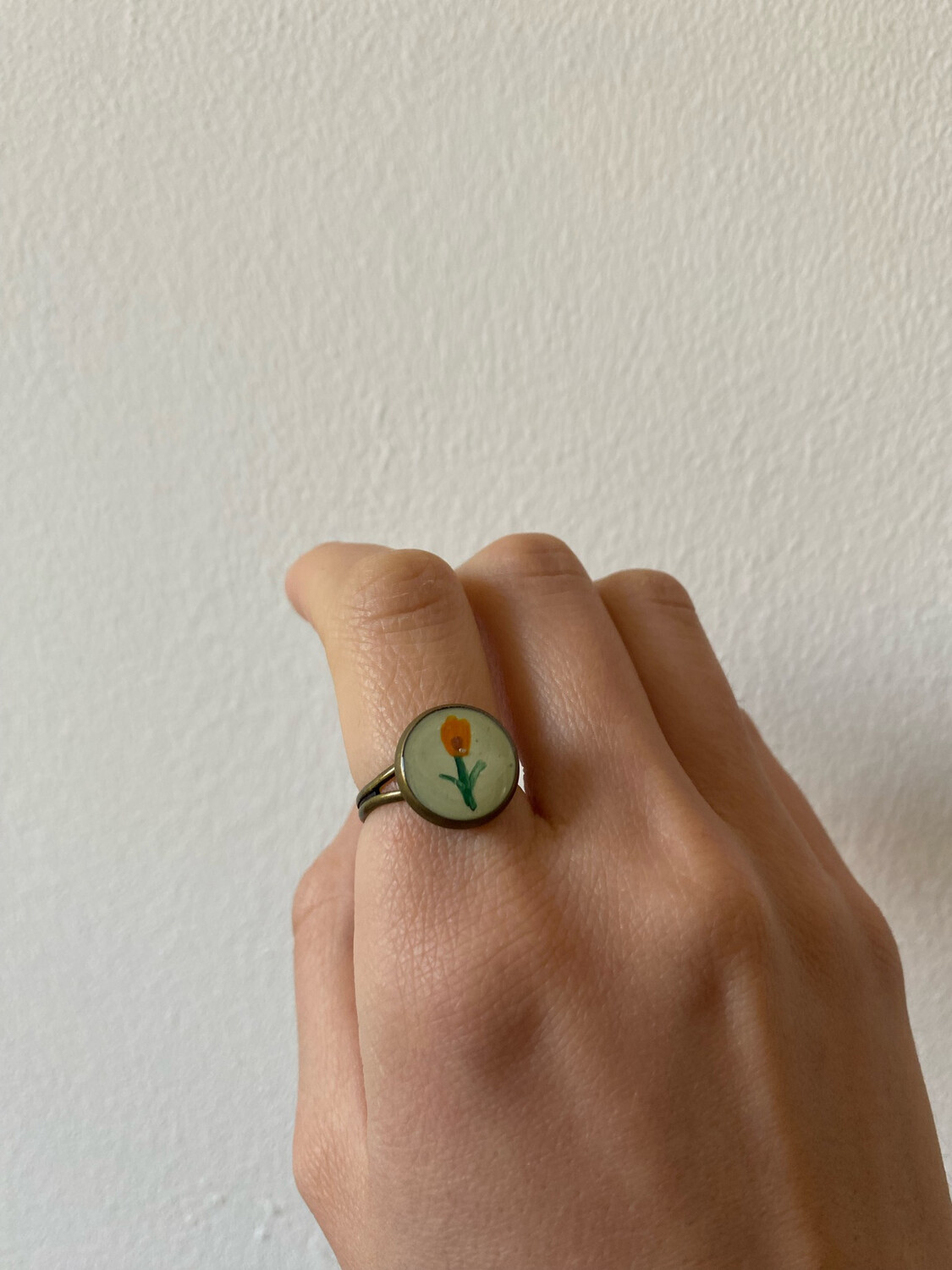 Anello - Tulipano Arancio