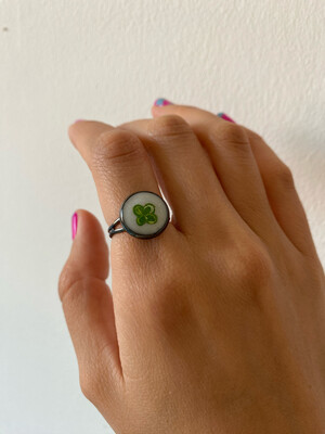 Anello Quadrifoglio