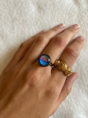 Anello MARE  medium - sunset IV