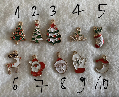 Collana con cordino di Natale - scegli il ciondolo che più ti piace