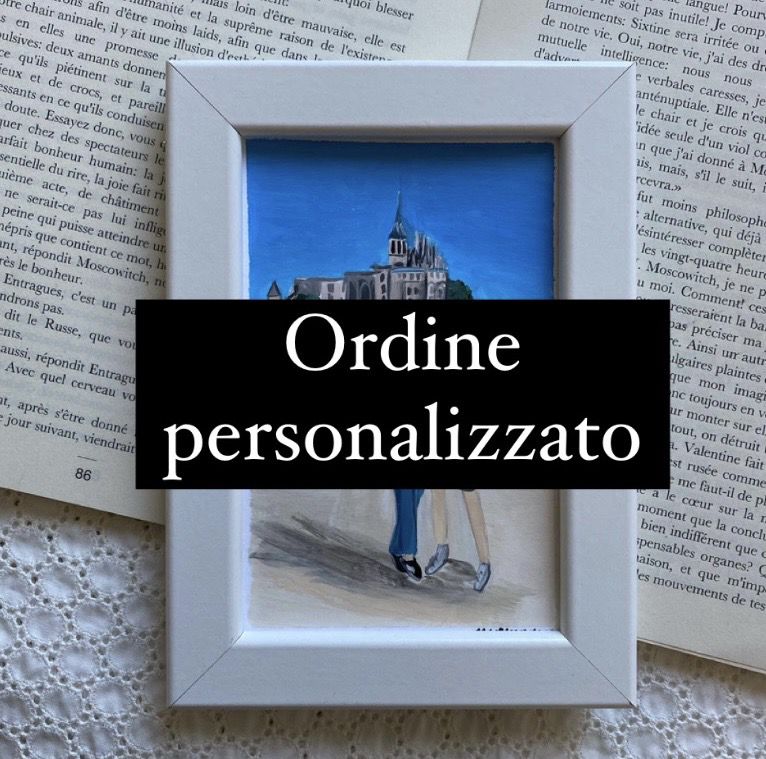 Ordine personalizzato 3 dipinti
