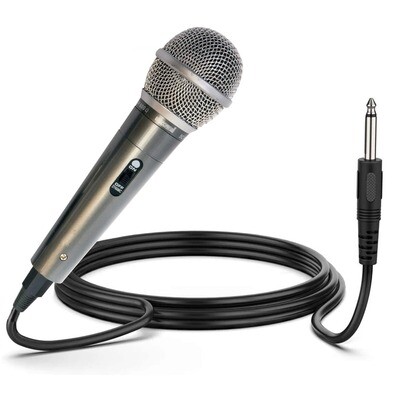 Microphone Pro Microfono Dynamic Mic XLR Audio Cardiod Vocal Karaoke 5Core 673P