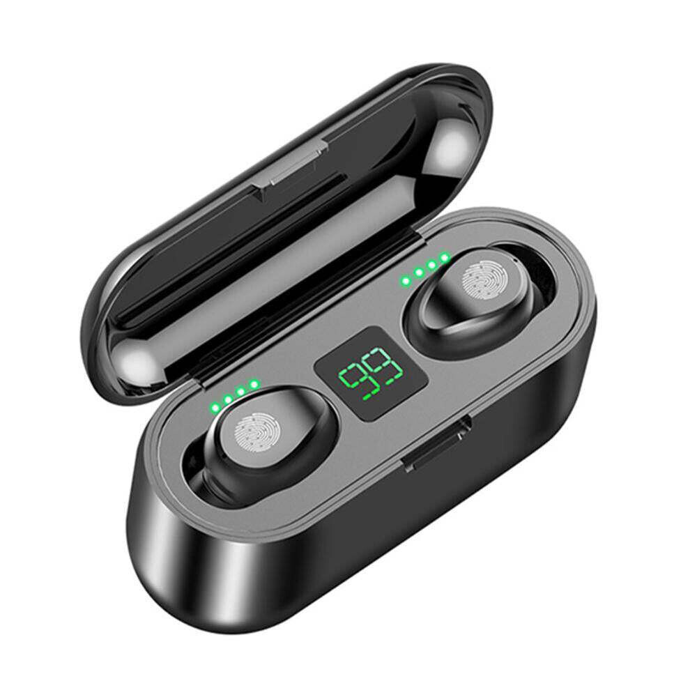 Wireless TWS Bluetooth 5.0 Sport F9 Earbuds with Battery Charging Case
