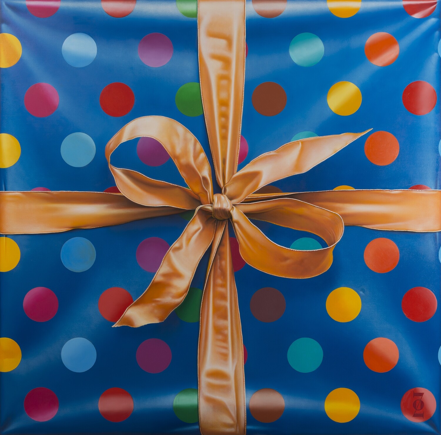 Carte Simple BOUM! 15x15 &quot;Olivier Zappelli&quot;