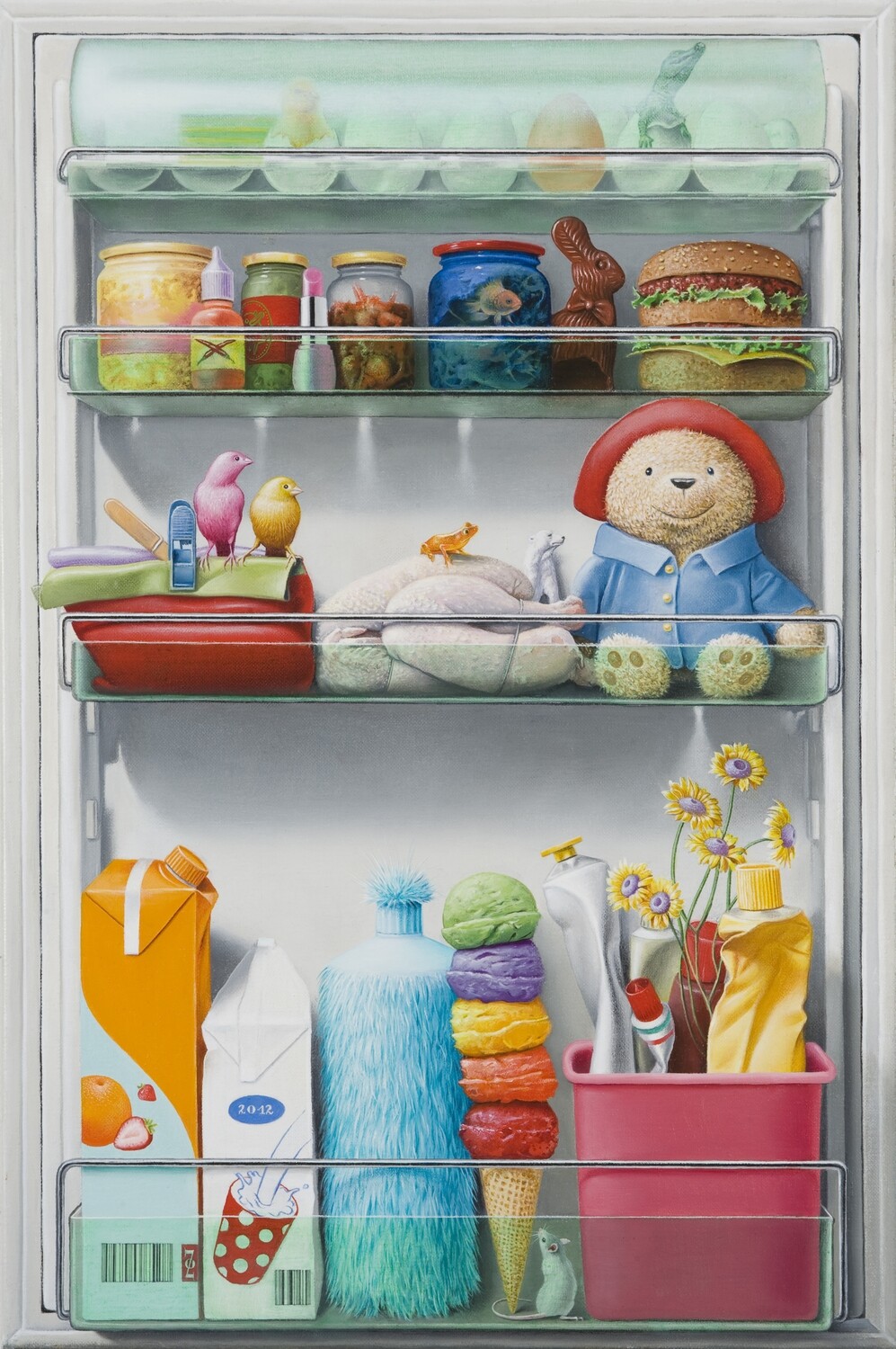 Carte Simple Porte de Frigo A5 &amp; A4 &quot;Olivier Zappelli&quot;
