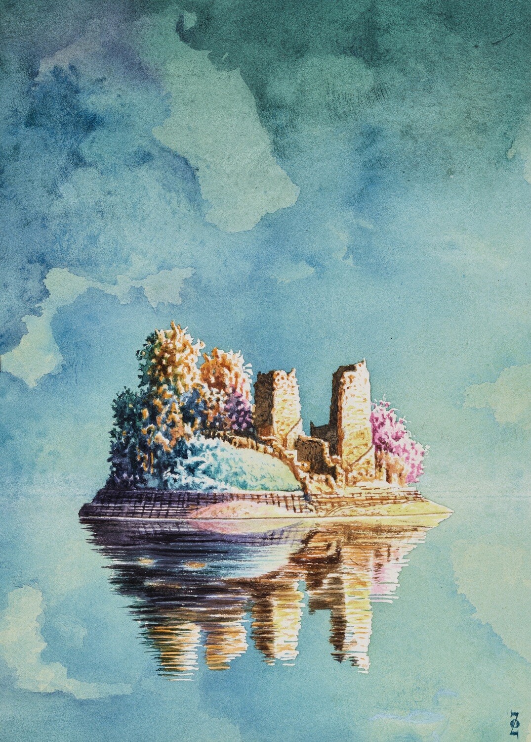 Carte double A6 &quot;Olivier Zappelli&quot; La Gruyère