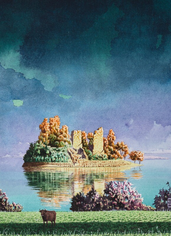 Carte double A6 &quot;Olivier Zappelli&quot; La Gruyère