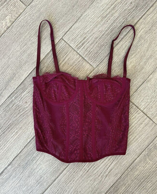 Corset Linna bordo