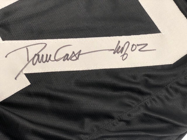 Dave Casper Signed Oakland Raiders Jersey Inscribed HOF 02 (JSA