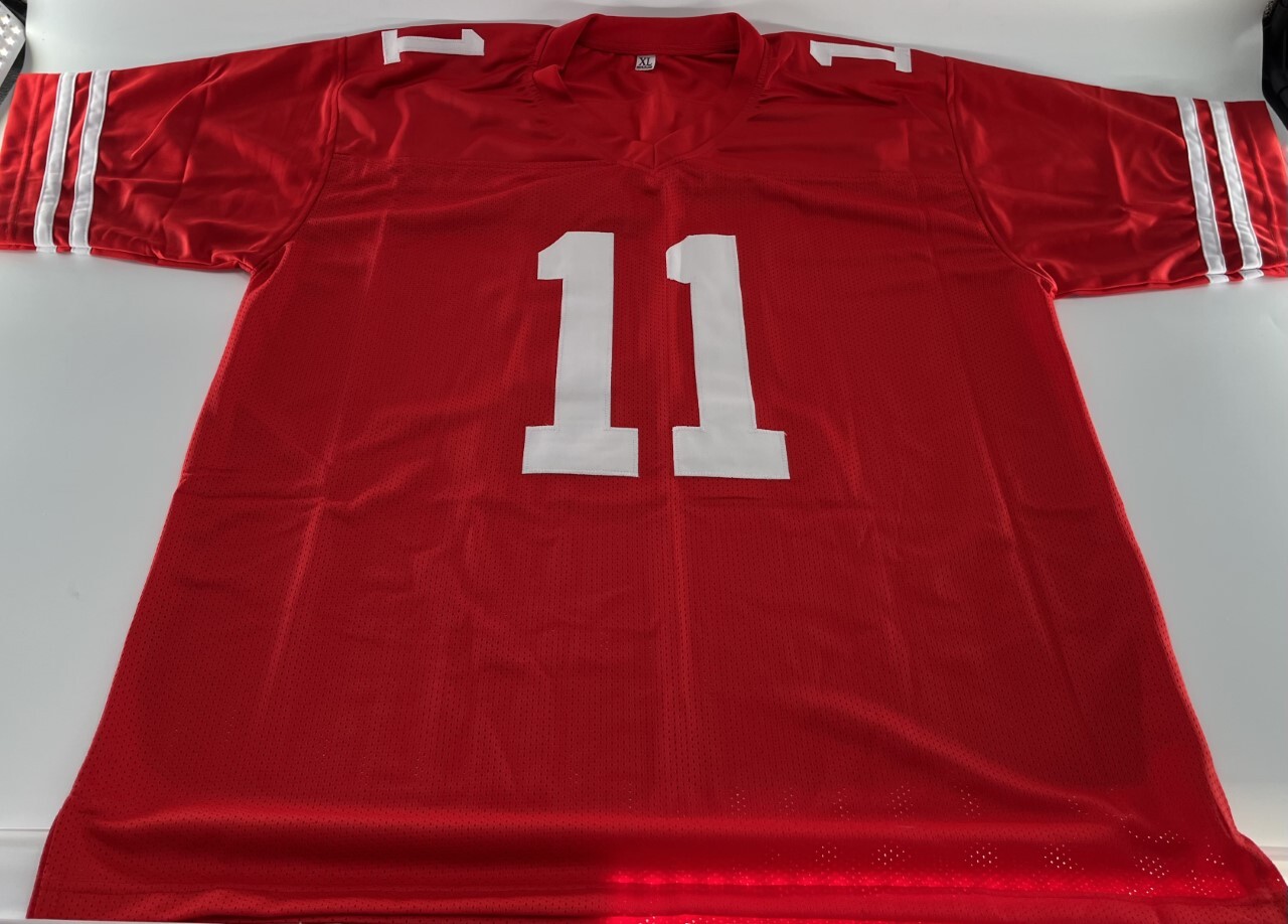 Brandon Aiyuk Signed Red 49ers Football Jersey Beckett at 's Sports  Collectibles Store