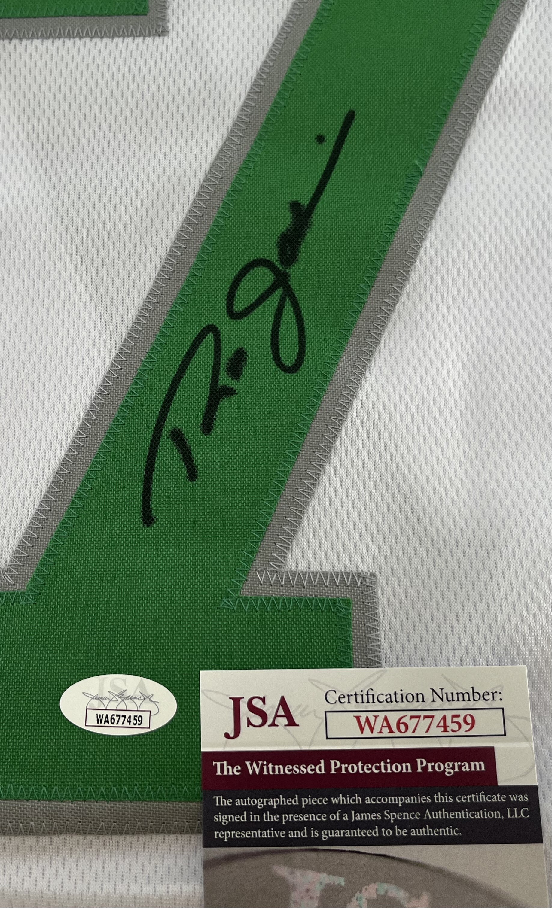 Ron Jaworski Signed Jersey (JSA COA)