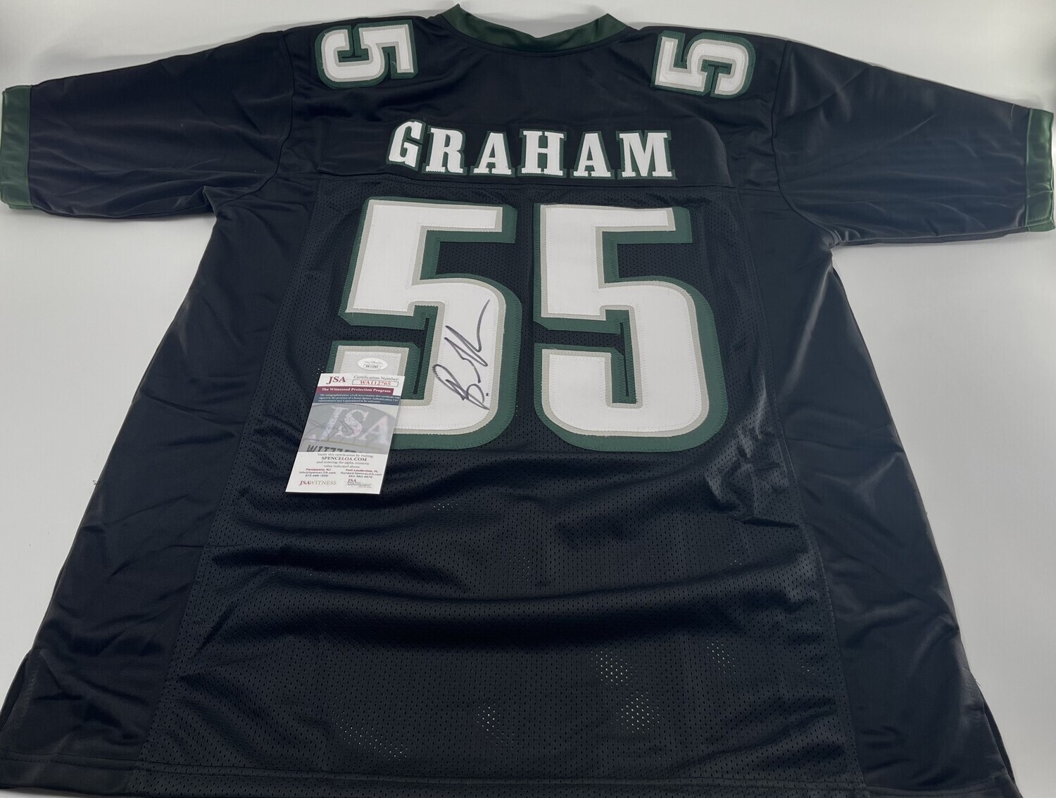 Brandon graham jersey black 2025