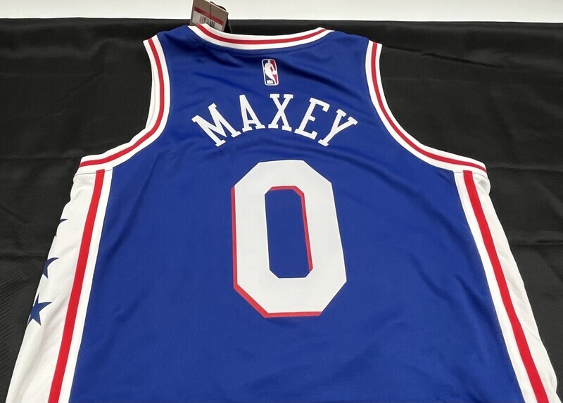 Tyrese Maxey Philadelphia 76ers Nike Unisex Swingman Jersey - Icon Edition