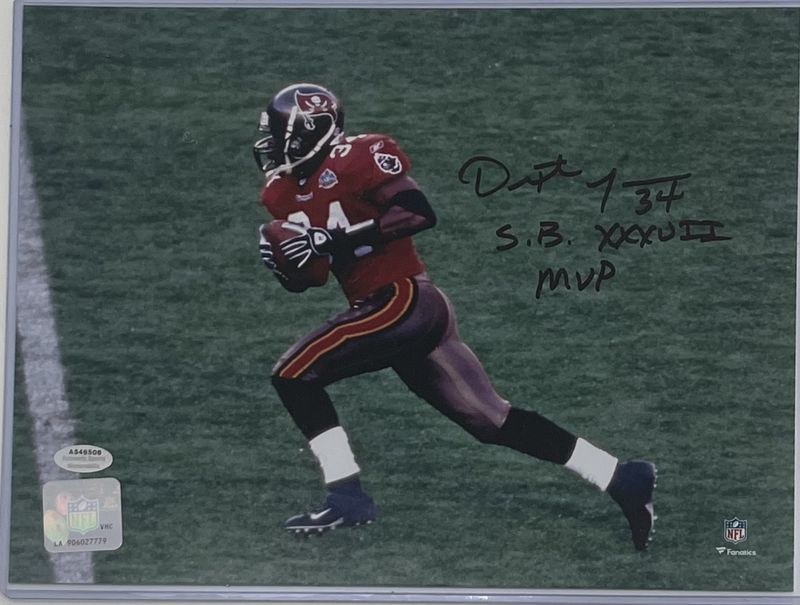 Dexter Jackson Signed &amp; Inscribed Photo - 8x10 (Schwartz)