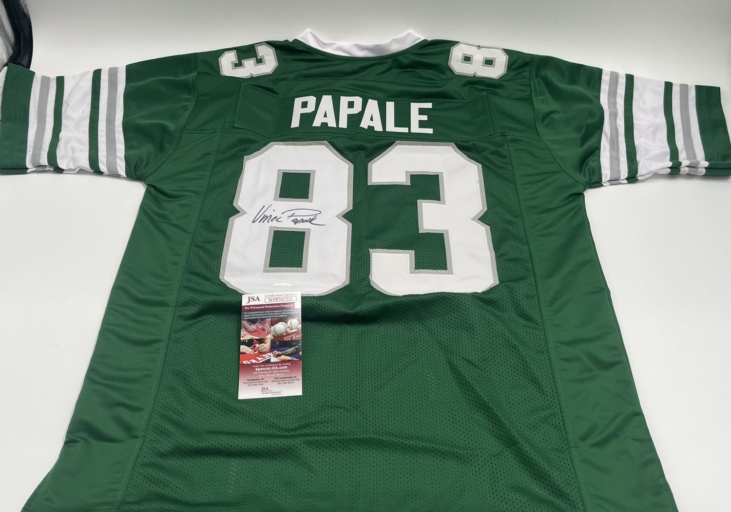 Vince Papale Signed Jersey (JSA)