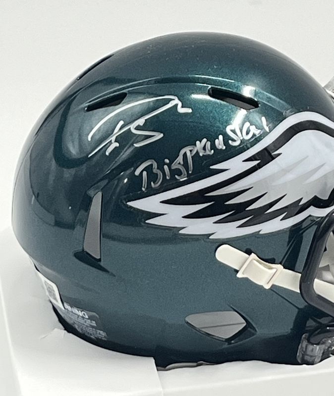 Darius Slay Signed Eagles Speed Mini Helmet Inscribed &quot;Big Play Slay&quot; (Beckett)