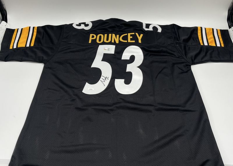 Maurkice Pouncey Signed Jersey (JSA &amp; PIA)