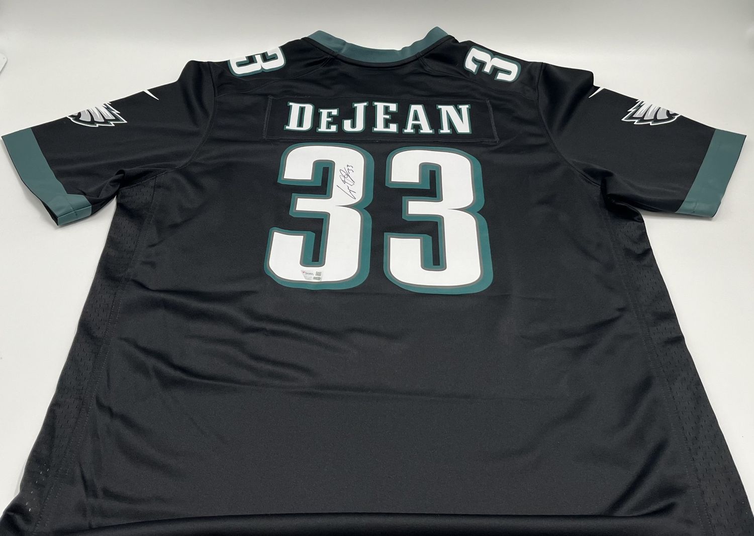 Cooper DeJean Signed Authentic Jersey - Eagles Nike Black