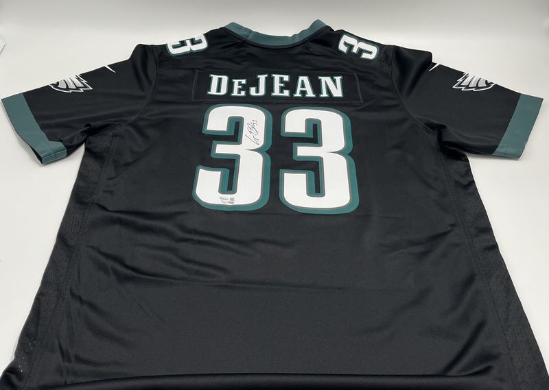 Cooper DeJean Signed Authentic Jersey - Eagles Nike Black