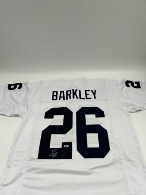 Saquon Barkley Signed Custom Penn State Jersey (Beckett)
