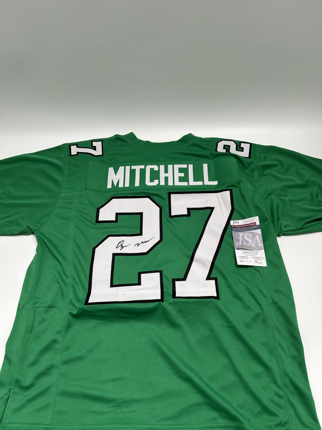Quinyon Mitchell Signed Jersey (JSA)