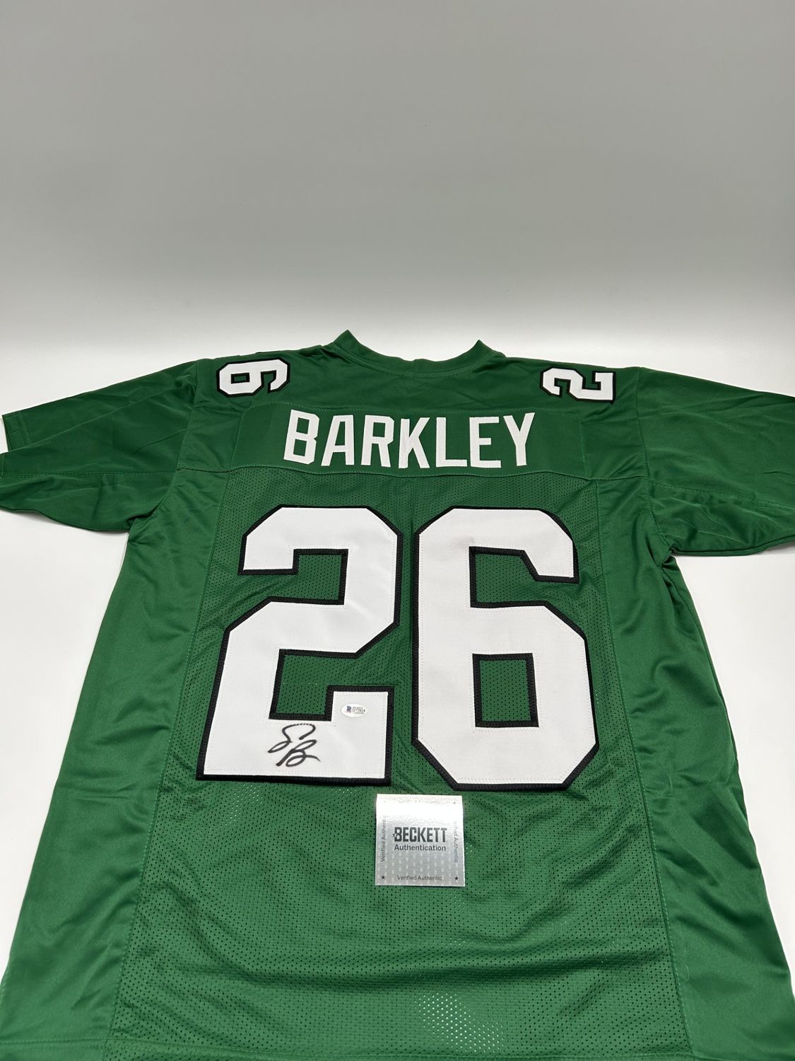 Saquon Barkley Signed Jersey (Beckett)