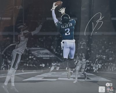 Darius &quot; BIG PLAY&quot;  Slay Autographed 16x20 Spotlight Photo (Beckett)