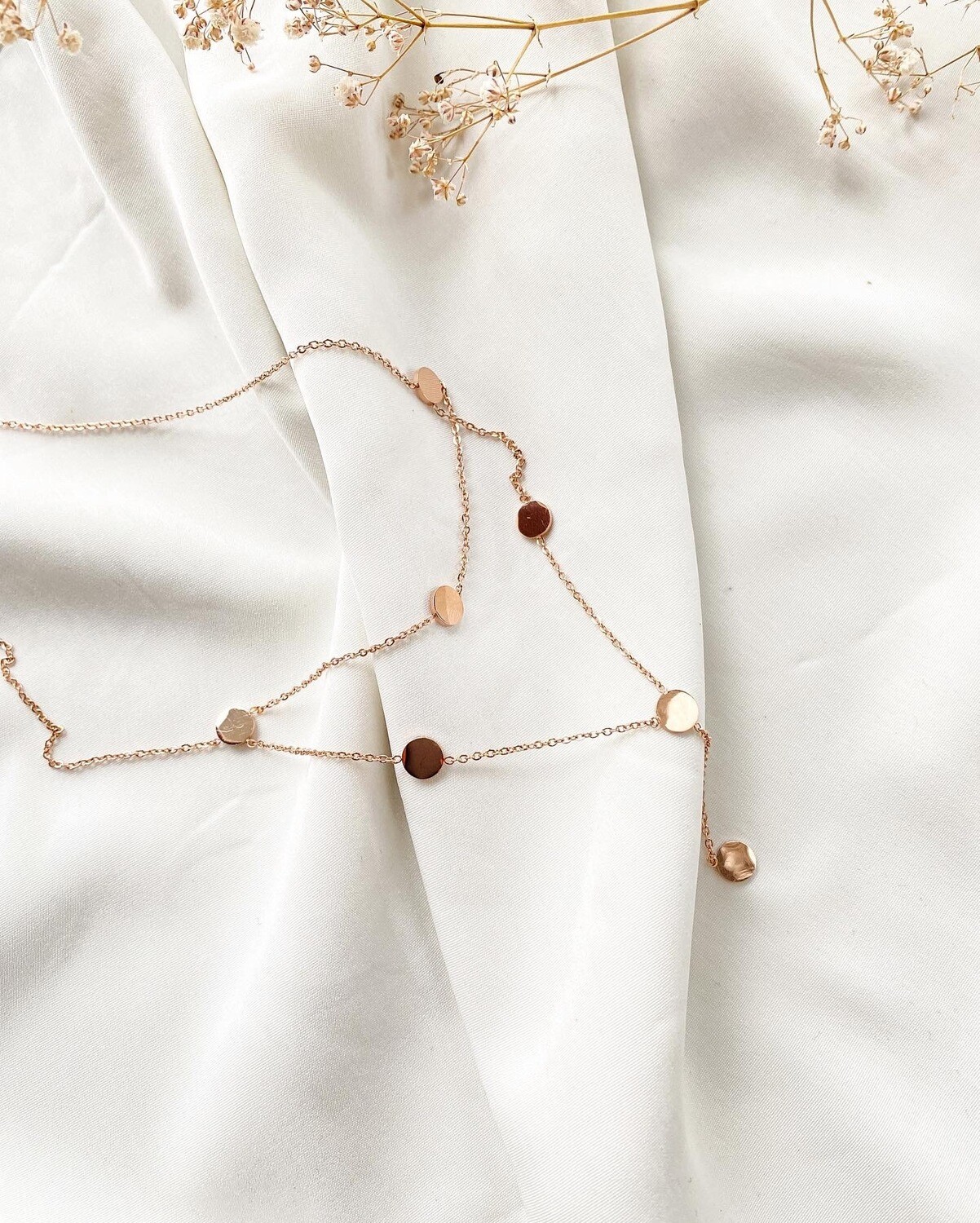 Amy Rose Gold Layered Necklace