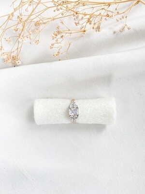 Amy Radiant Cut Diamond Ring