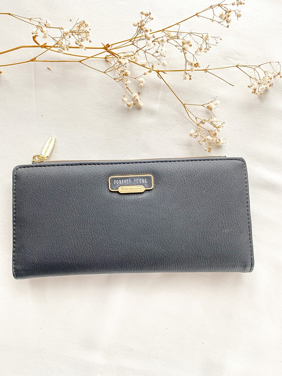 Lily Two Side Black Wallet