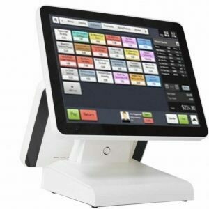 Restaurant Dual Screen POS System Bundle (Dual Screen POS Terminal, receipt printer, Cash Drawer)