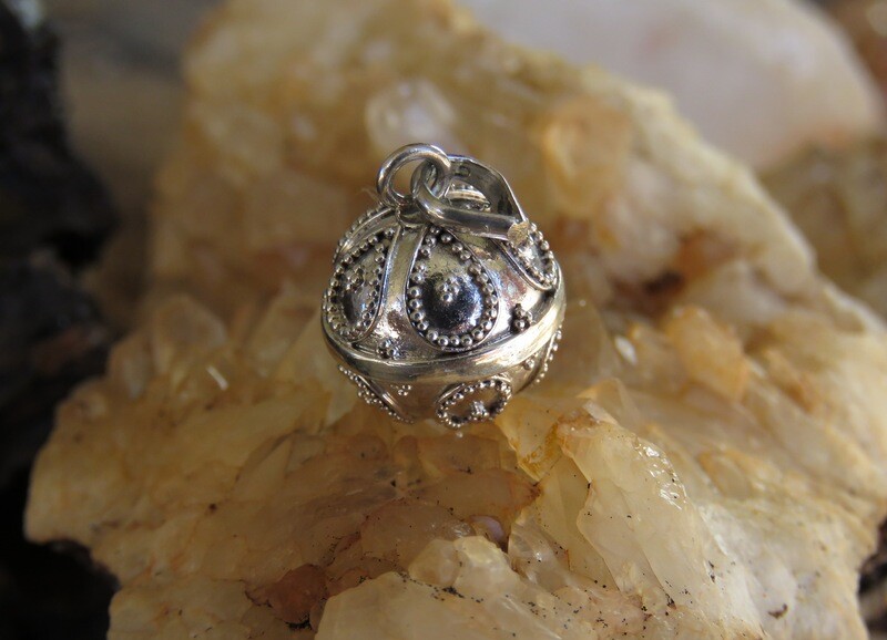 14mm Sterling Silver Chime Ball Pendant CH-407