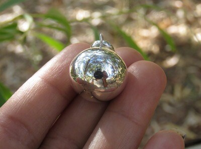 Sterling Silver 18mm Chime Ball Pendant CH-412
