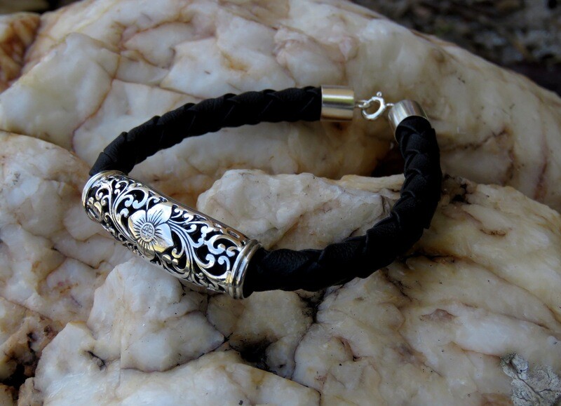 Sterling Silver Cuff Bracelet SBB-635