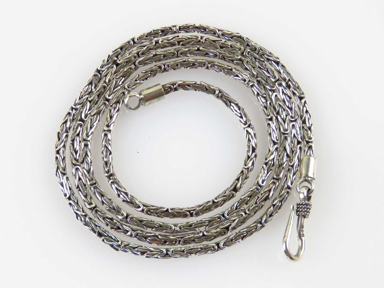 Sterling silver, Borobudur style, Unisex Chain CC-104