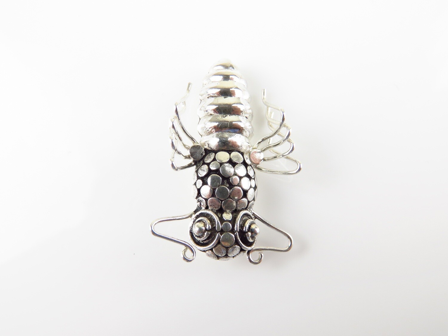 Sterling silver, Ant Design, Brooch Pendant Combination BC-101