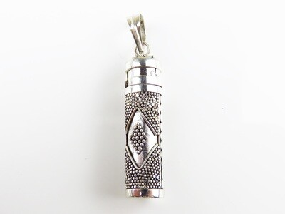 Sterling Silver, Cremation, Perfume Bottle Pendant PP-564