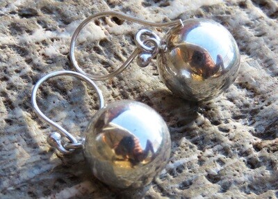 Sterling Silver Harmony & Chime Ball Earrings