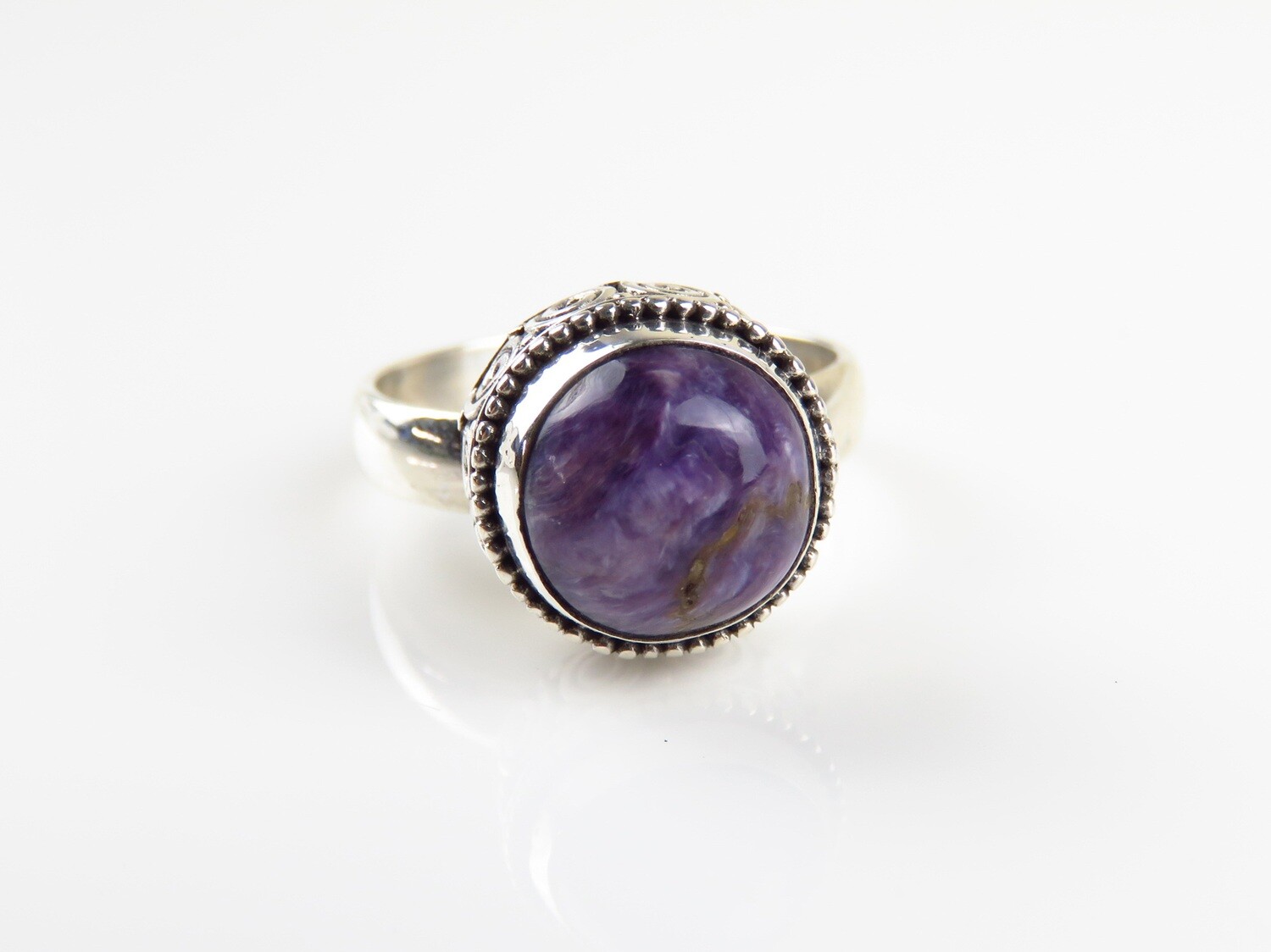Sterling Silver, Chaorite, Gemstone Ring RI-1088