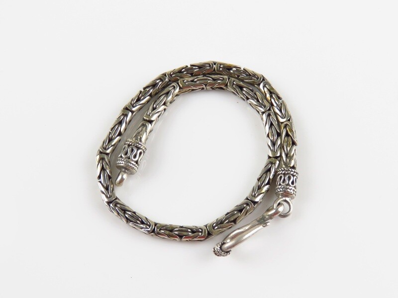 Sterling Silver, Borobudur Bracelet SBB-652