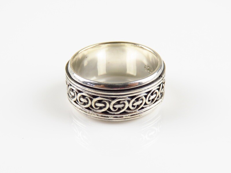 Sterling Silver, Spinner Design, Ring SR-354