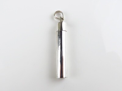 Sterling Silver, Cremation Jewelry, Perfume Bottle Pendant PP-575