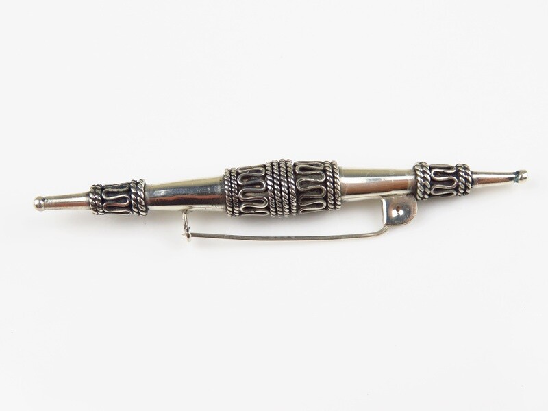 Sterling Silver, Borobudur Motif Brooches BC-109