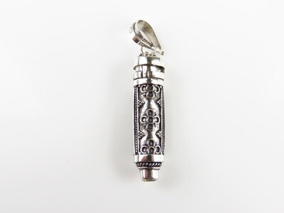 Sterling Silver, Citrine, Perfume Pendant, Cremation Pendant PP-579