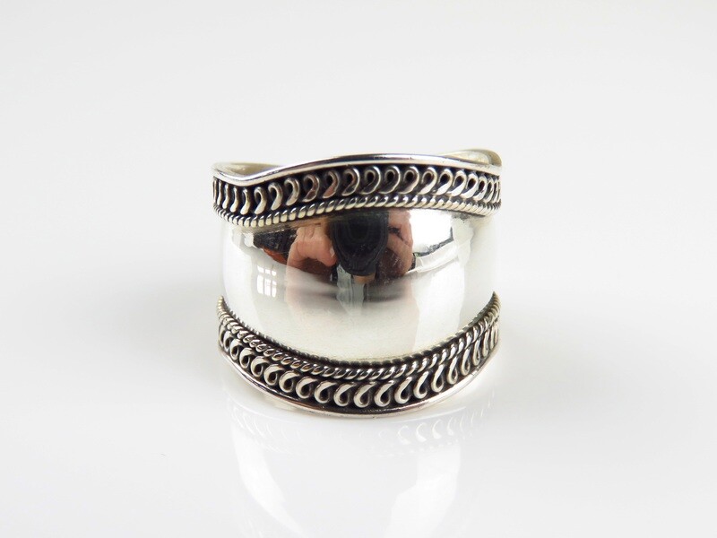 Sterling Silver, Unisex Ring SR-356