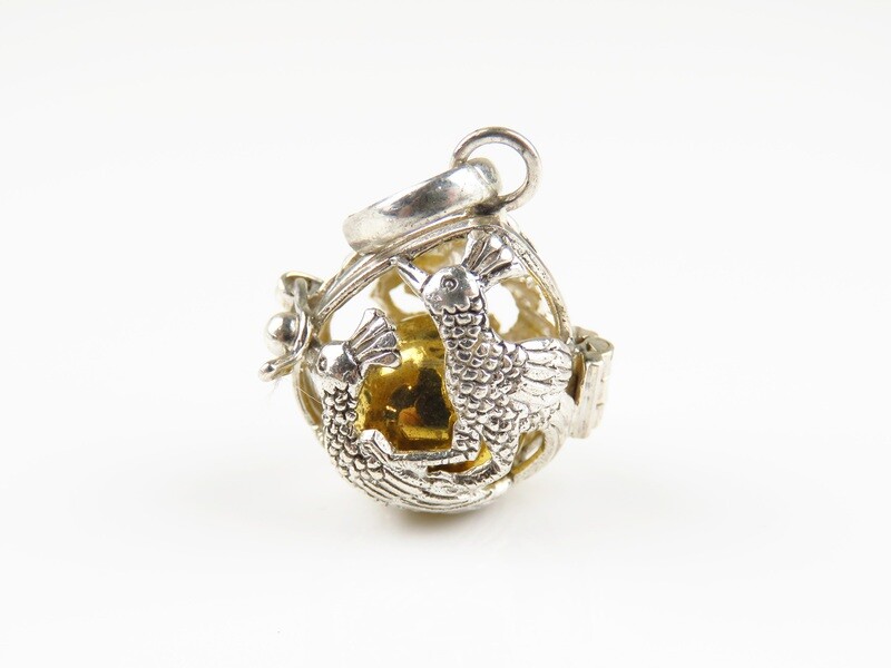 Sterling Silver, Harmony Ball Pendant HB-503