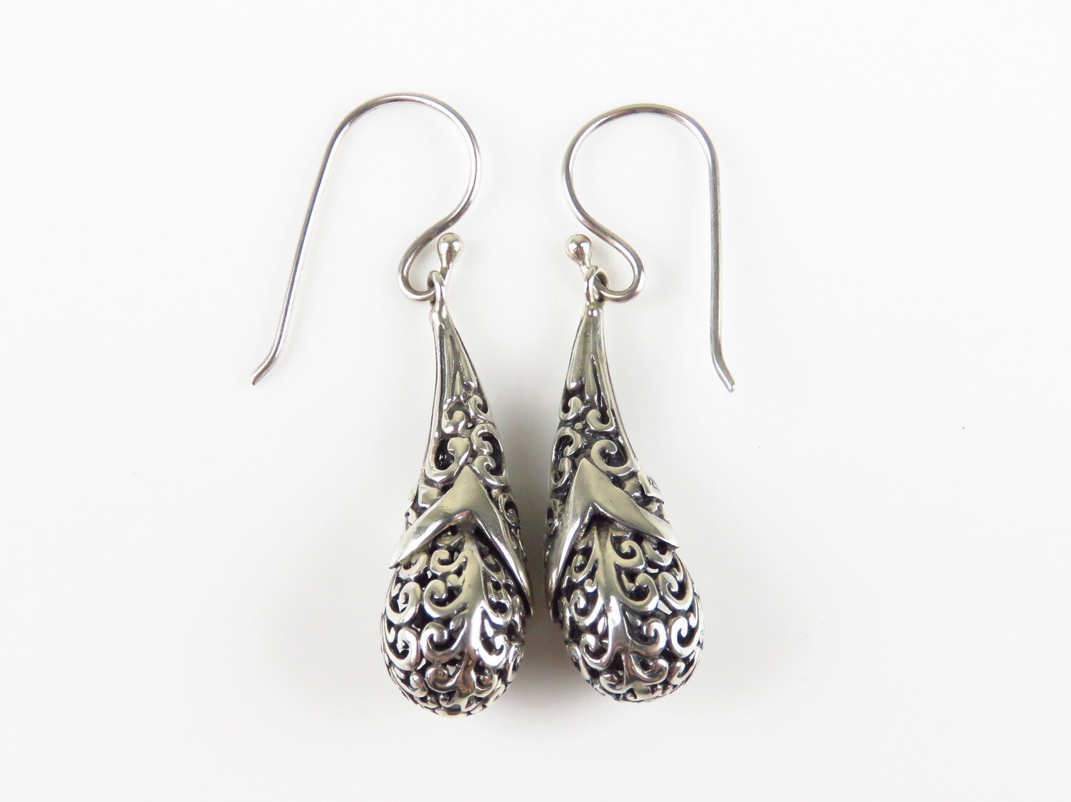 Sterling Silver, Dangle Earrings SE-443