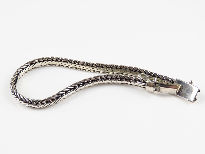 Sterling Silver, Unisex Design, Silver Bracelet SBB-659